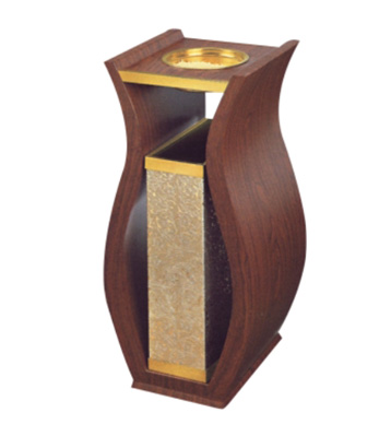 鈦金花瓶座地煙灰桶