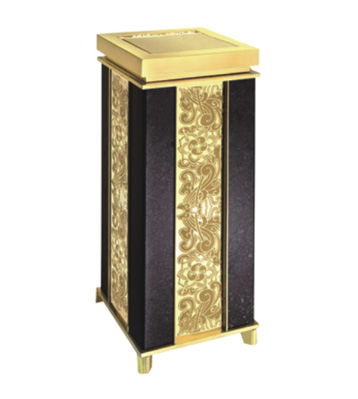 鈦金座地煙灰桶