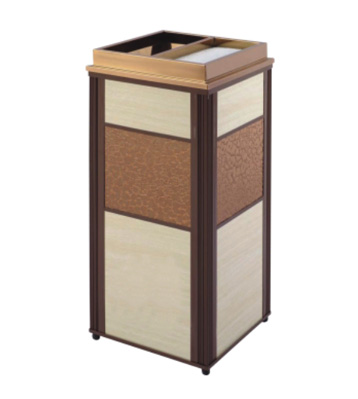 方形鈦金煙灰垃圾桶