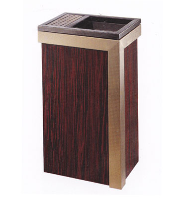 豪華古典鈦金垃圾桶