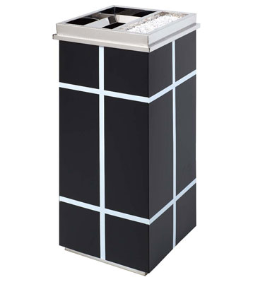 方形鈑金烤漆垃圾桶