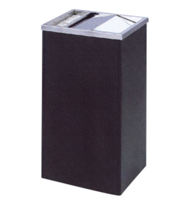 精品烤黑漆鐵皮垃圾桶