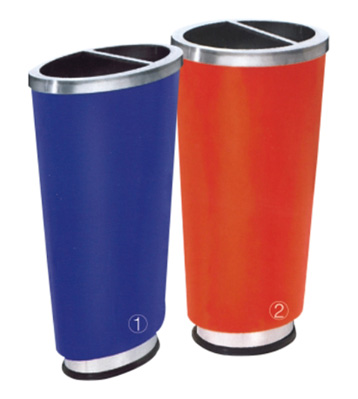 橢圓椎體鐵皮垃圾桶