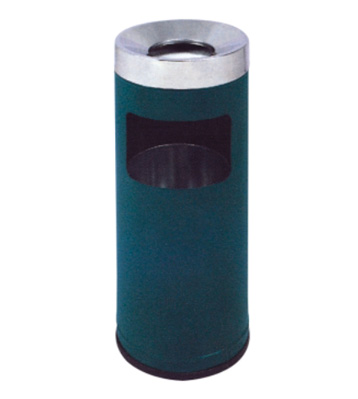 室內(nèi)烤漆斜蓋鐵皮果皮箱