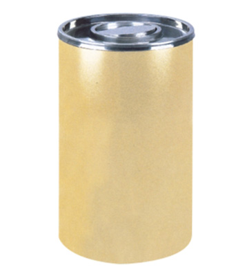 美式商場(chǎng)圓蓋鐵皮垃圾桶