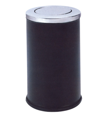 港式翻蓋商場鐵皮垃圾桶