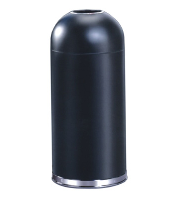 商務酒店座地鐵皮垃圾桶